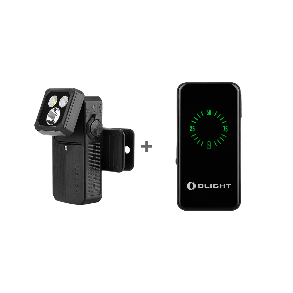 OLIGHT Oclip 2 Ultra & Premium Clip Flashlight  (Onyx Black)