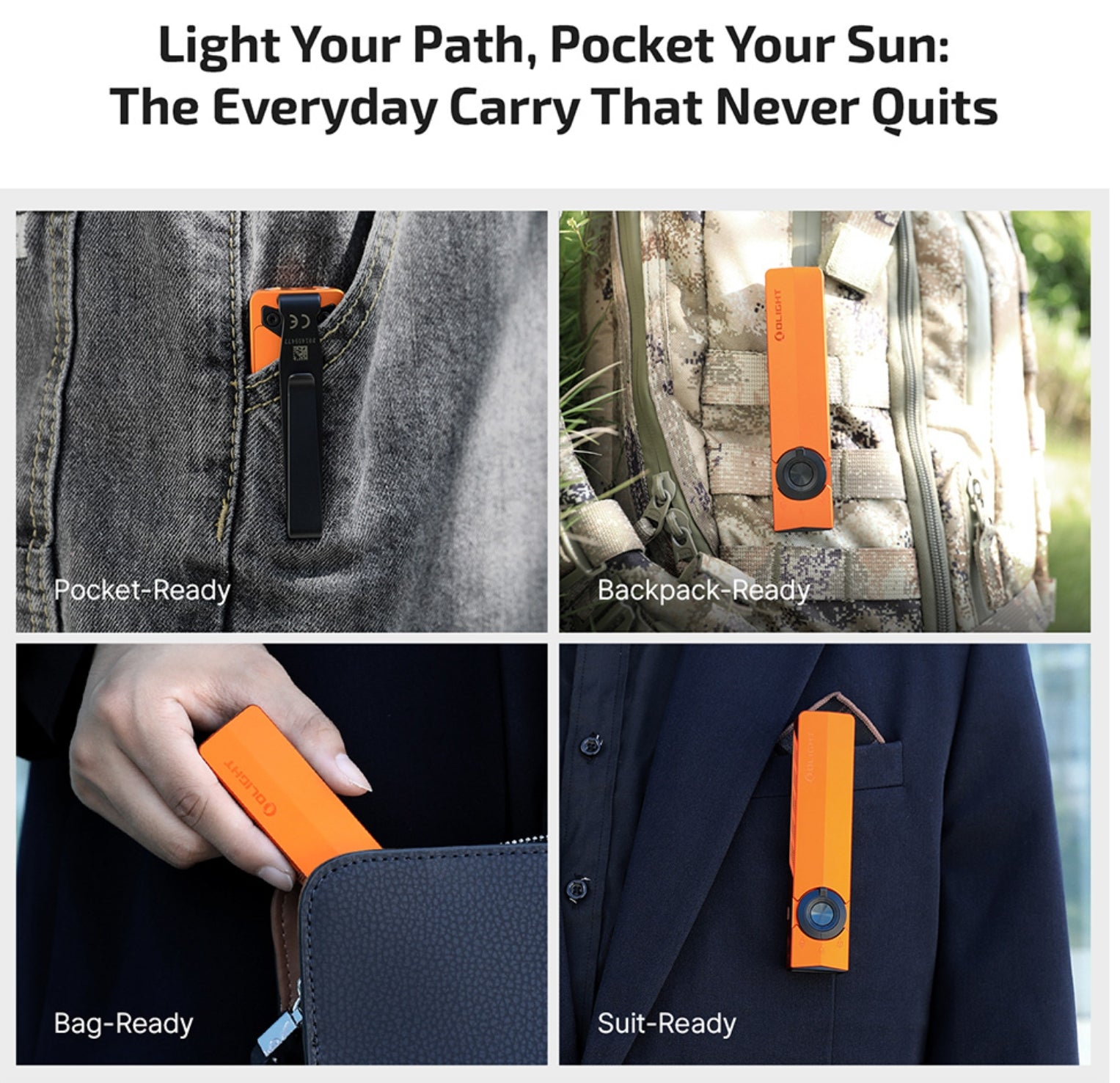 OLIGHT ArkPro EDC  (Orange CW)
