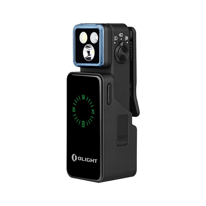 OLIGHT Oclip 2 Pro Rechargeable +Charging Dock (Black)