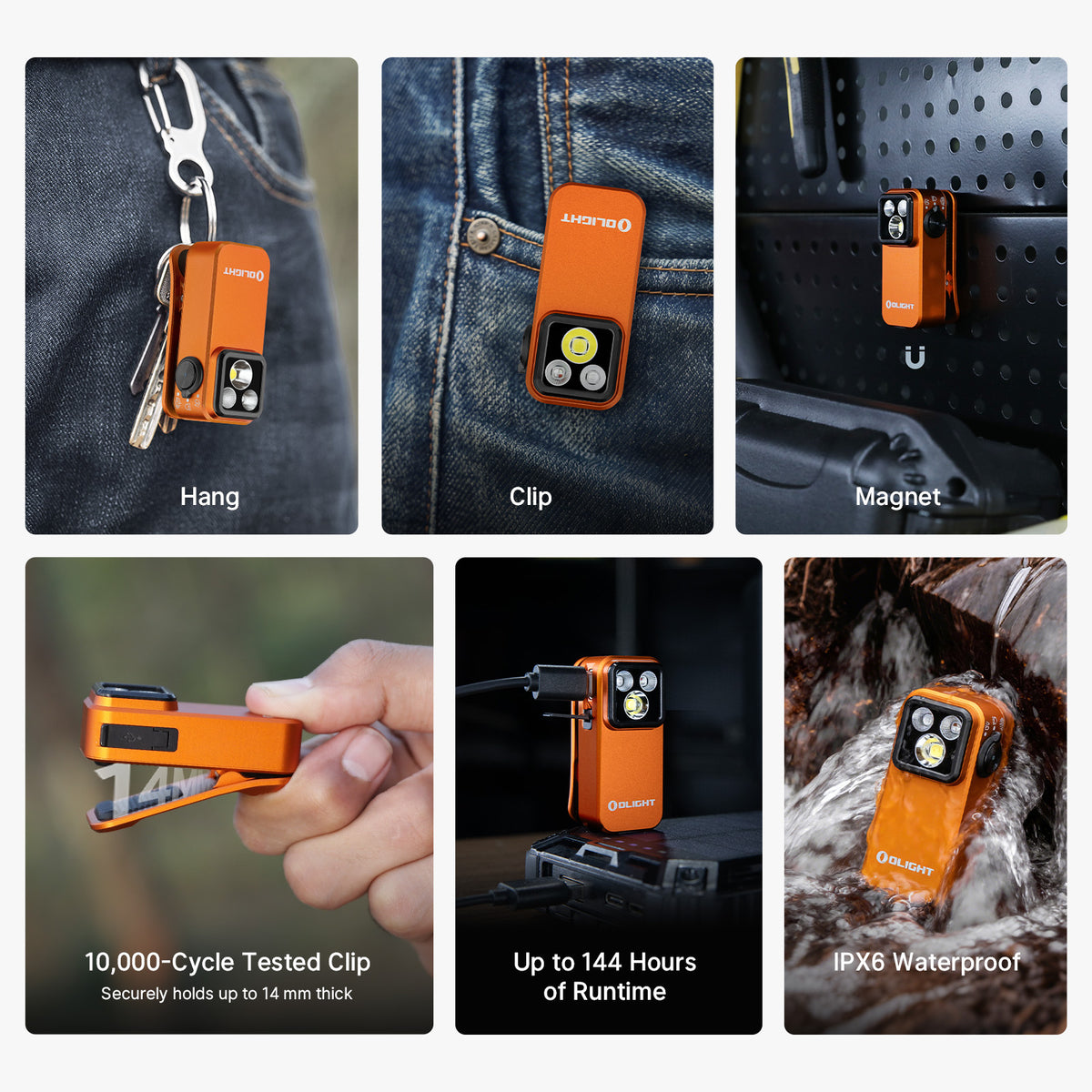 OLIGHT Oclip Pro S (Orange)