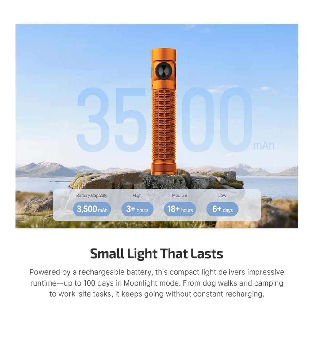 OLIGHT Baton 4 Pro (Orange)