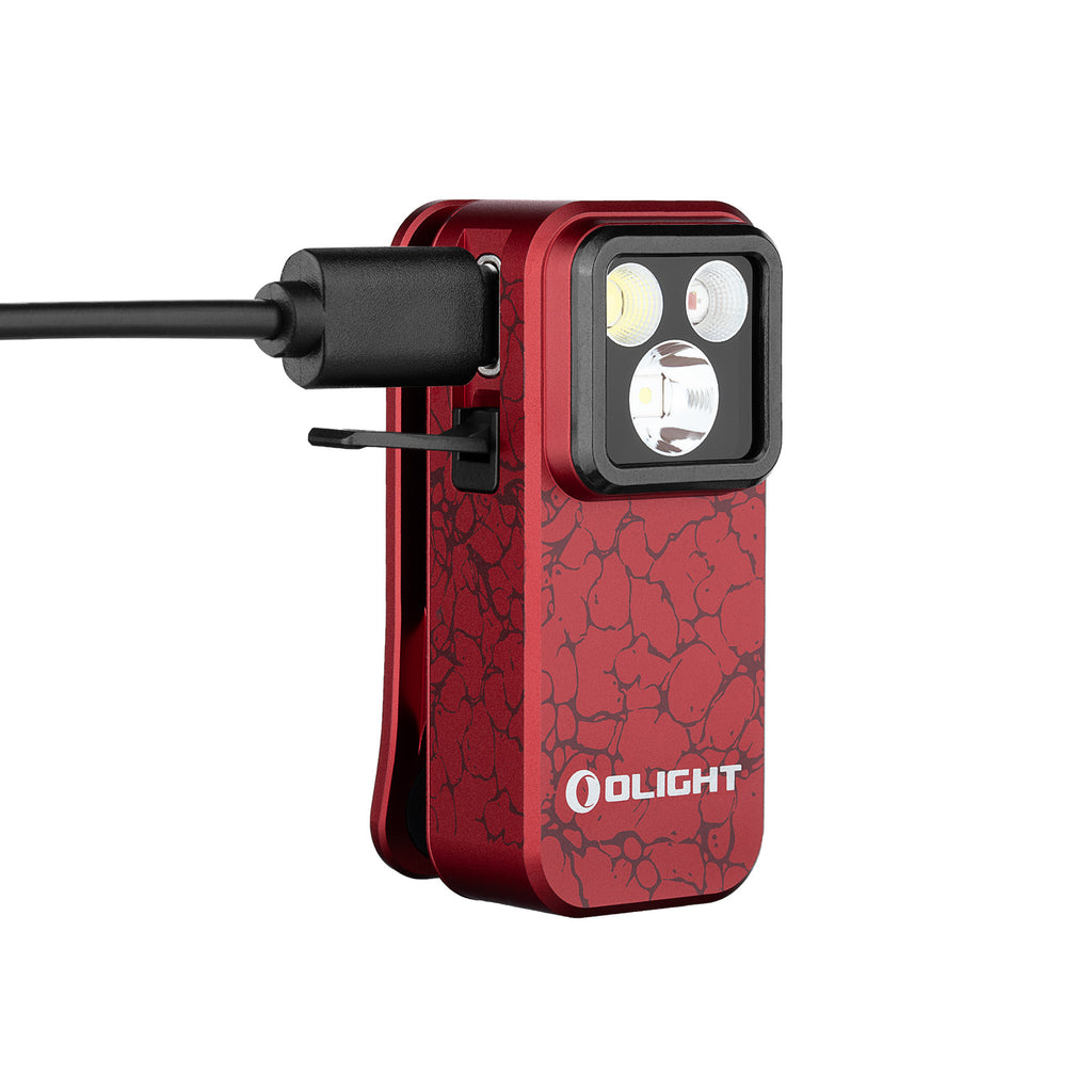 OLIGHT Oclip Pro EDC (Molten Lava)