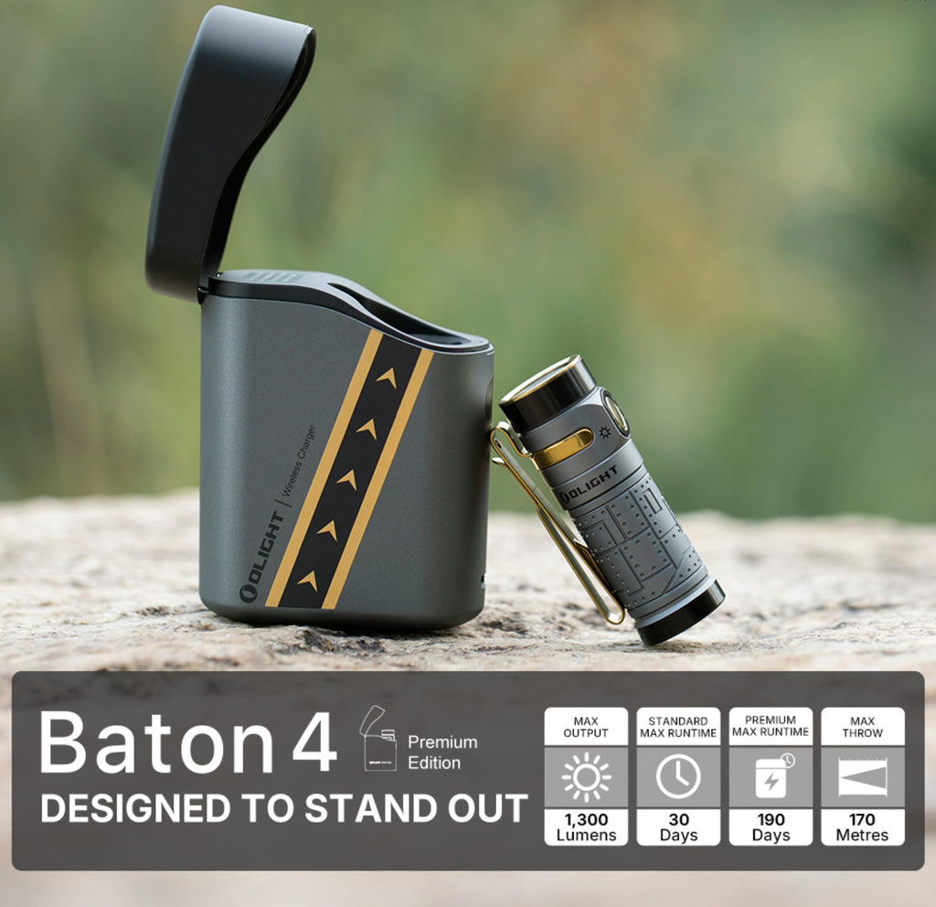 OLIGHT Baton 4 Premium  (Fighter Pilot)