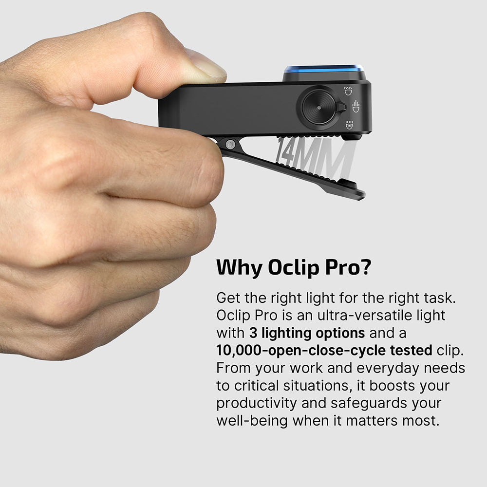 OLIGHT Oclip Pro EDC (Black)