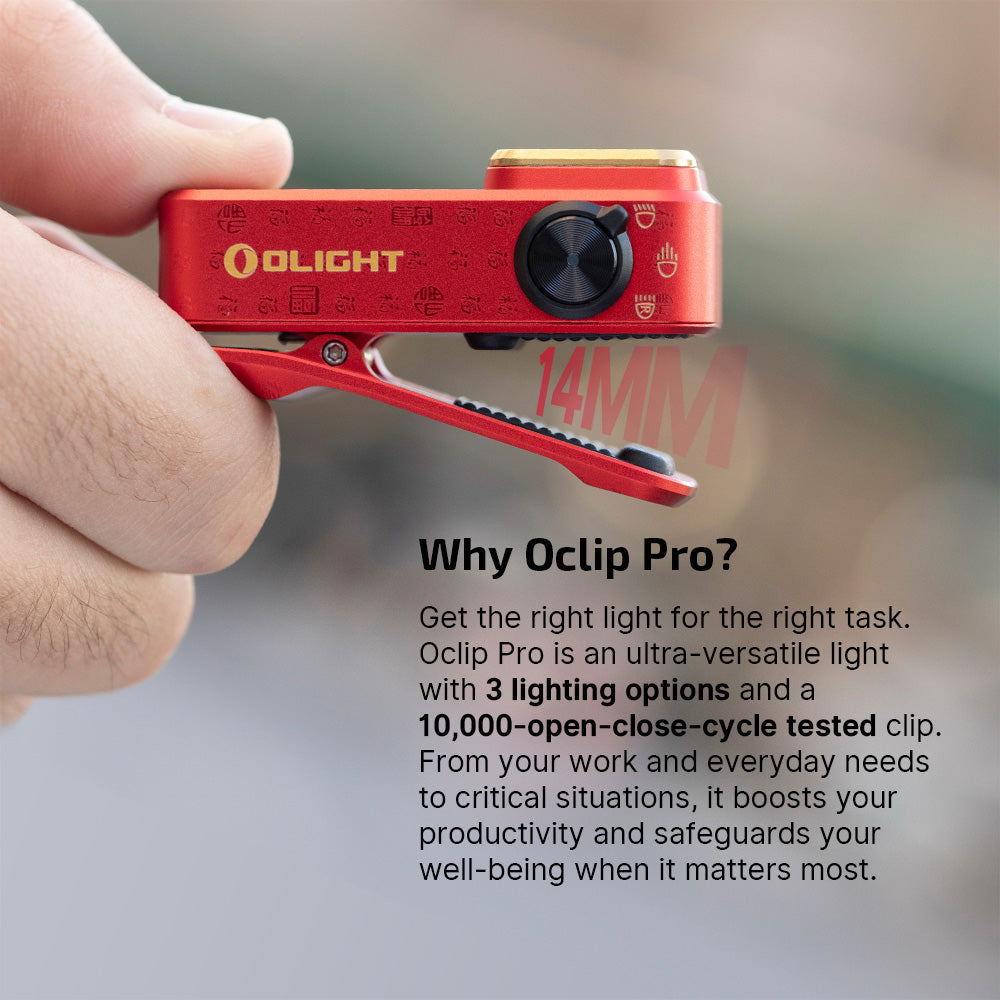 OLIGHT Oclip Pro EDC (Fortune Snake Special Edition)