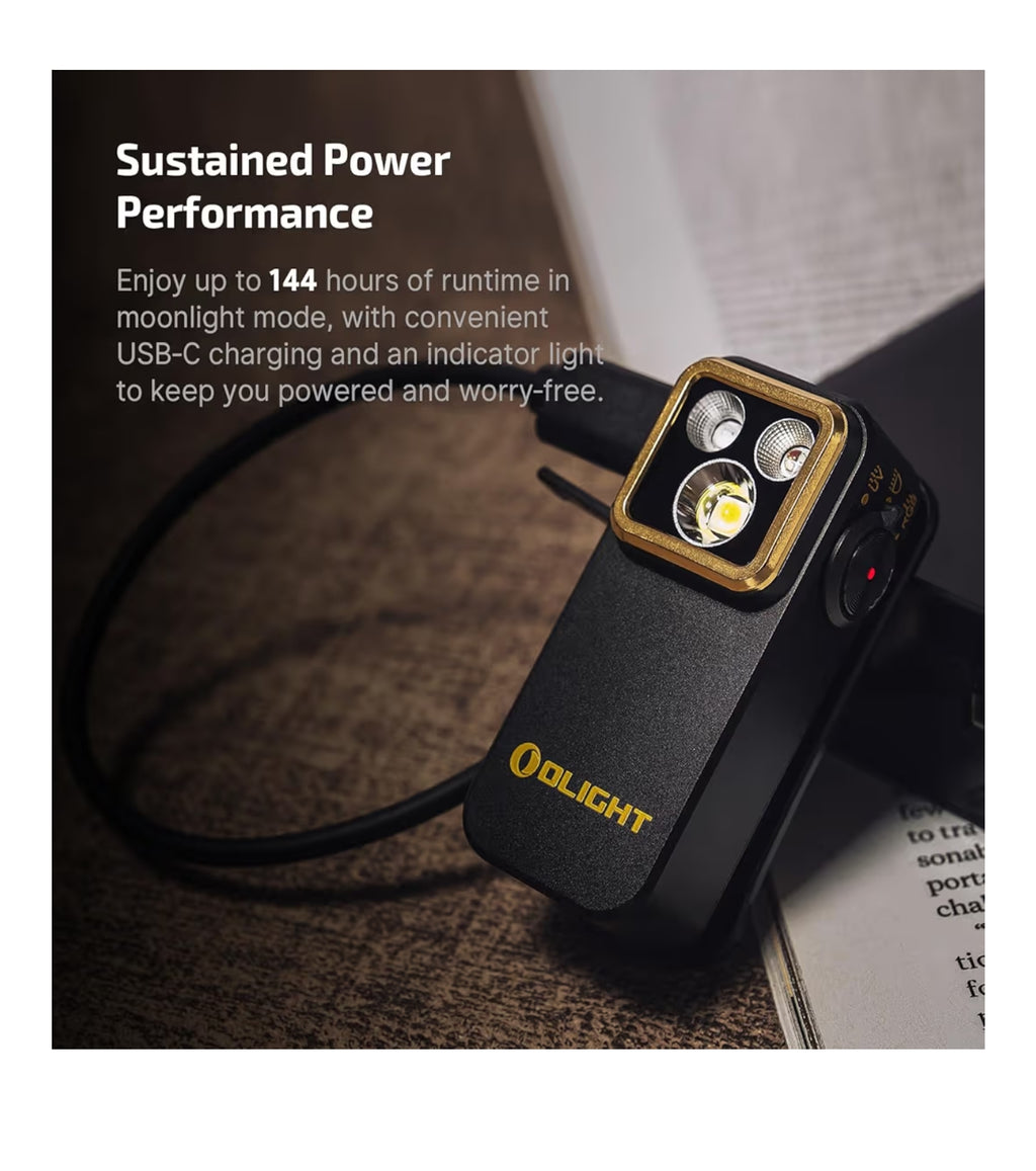 OLIGHT Oclip Pro S (Black Armor Edition)