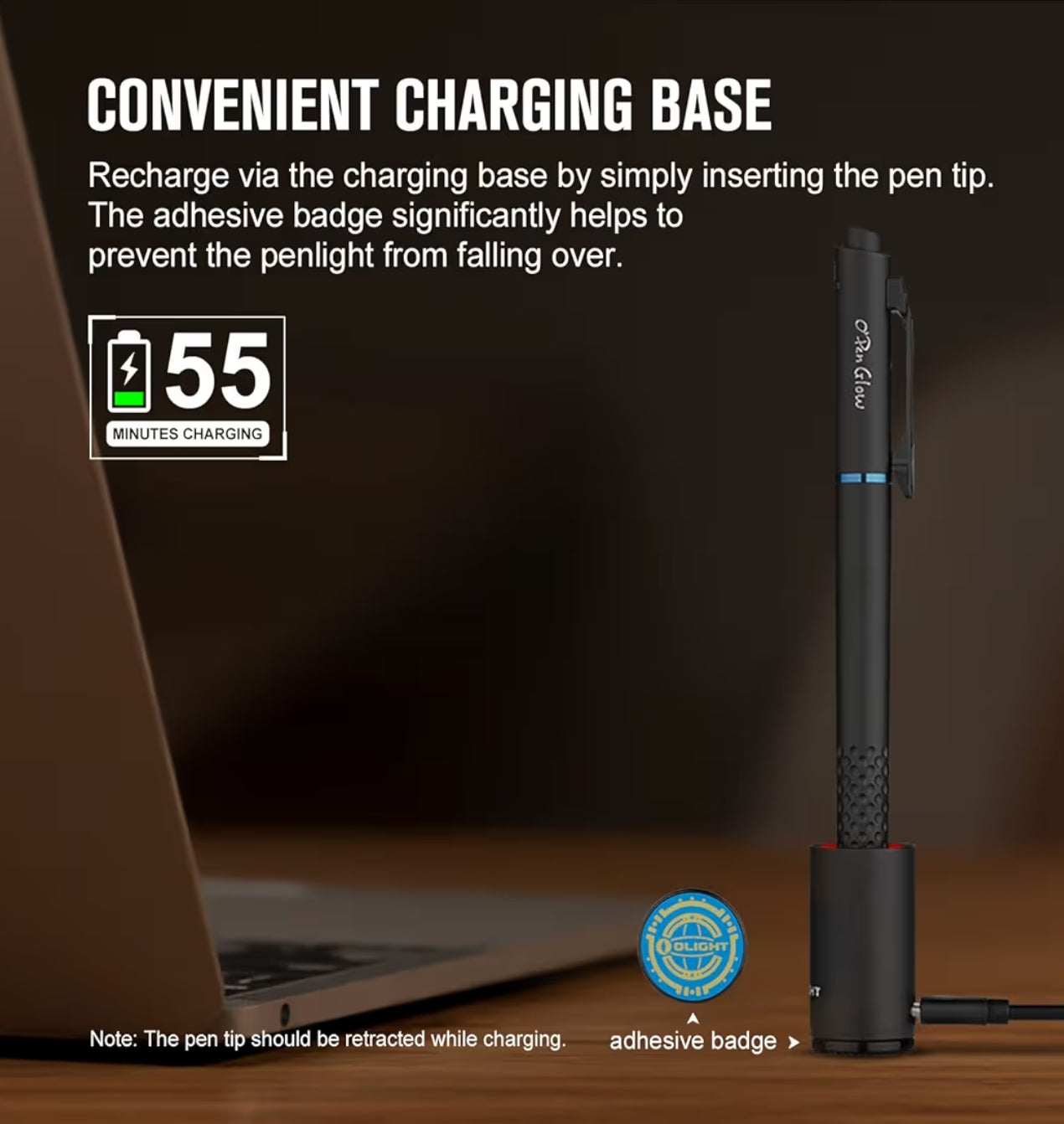 OLIGHT O'Pen Glow EDC Pen Light