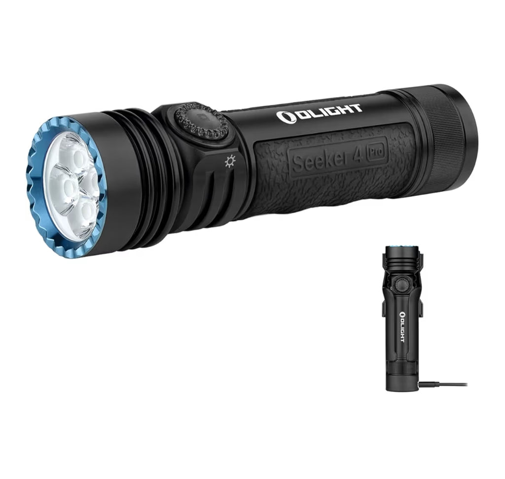 OLIGHT Seeker 4 Pro (Matte Black Cool White)