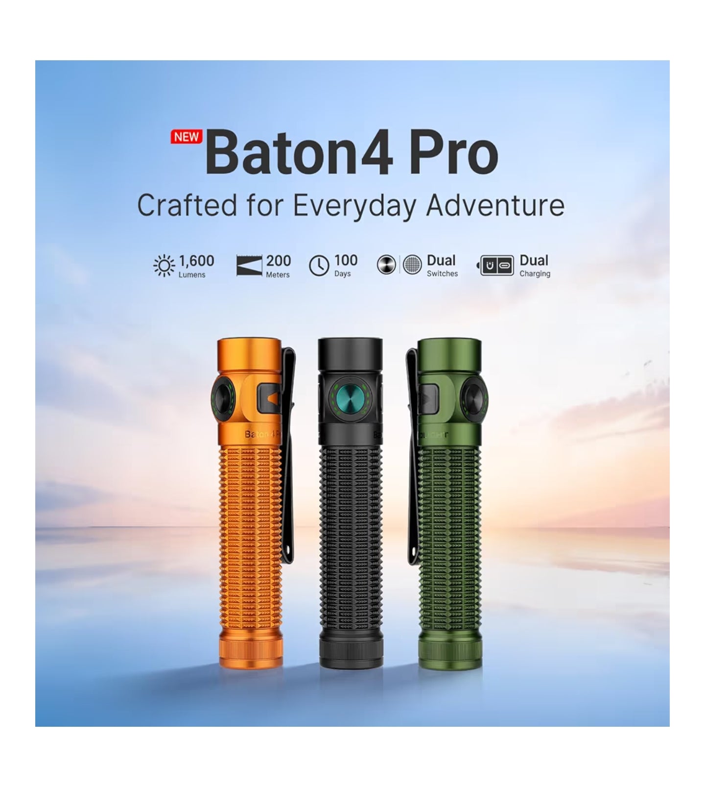 OLIGHT Baton 4 Pro (OD Green)