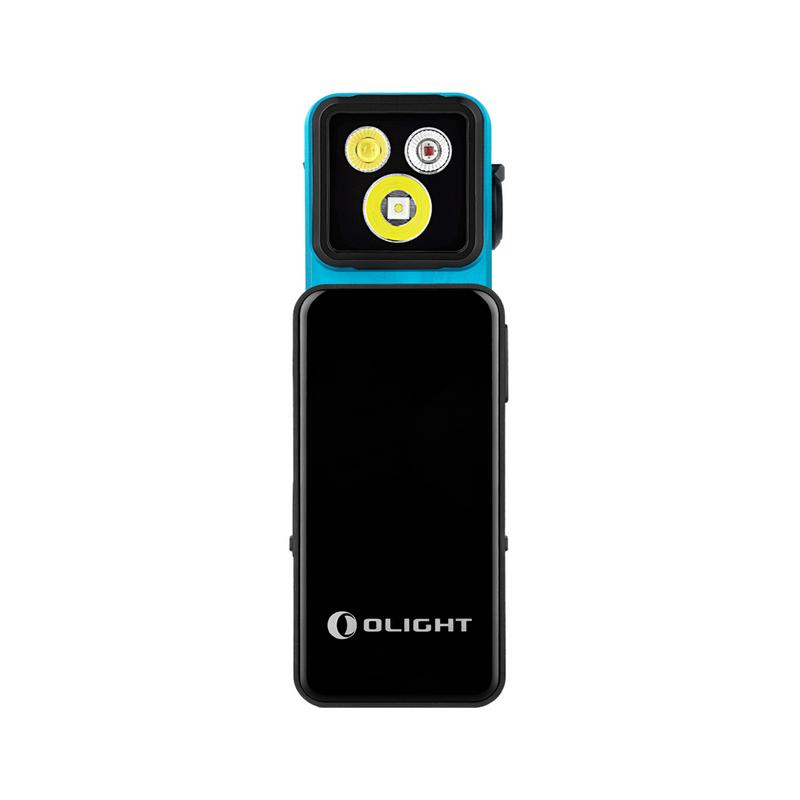 OLIGHT Oclip 2 Pro Rechargeable +Charging Dock (Tidal Blue)