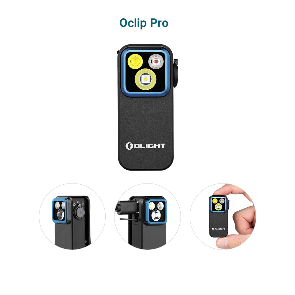 OLIGHT Oclip Pro EDC (Black)