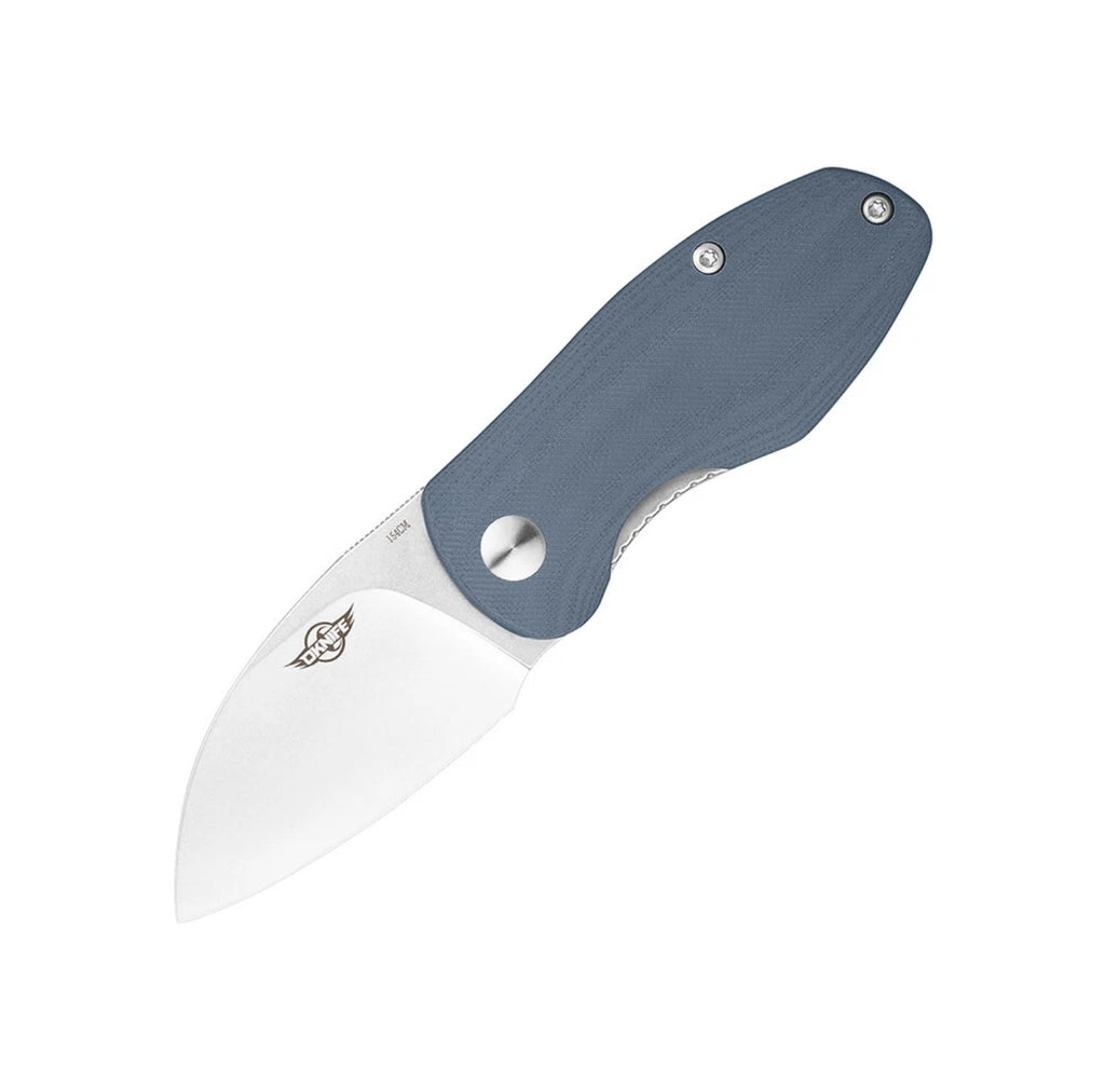 Olight Oknife Parrot Gray Folding Knife, 154CM Stainless Steel Blade, Micarta H