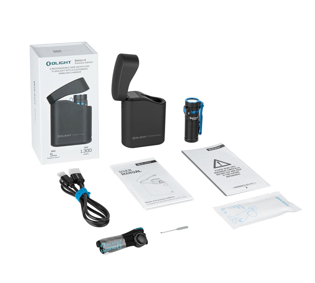 OLIGHT Baton 4 Premium  (Black)