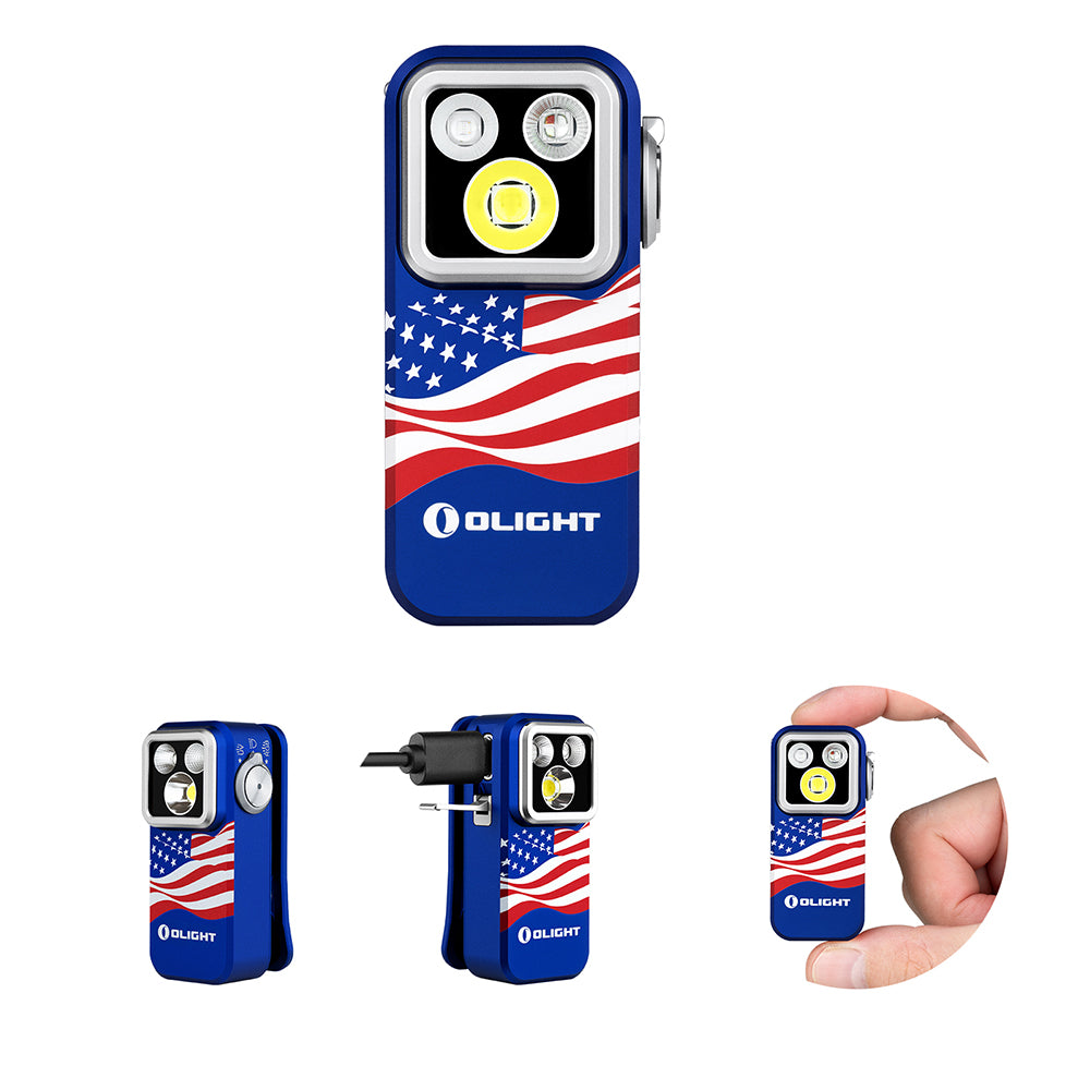 OLIGHT Oclip Pro S (Stars & Stripes Edition)
