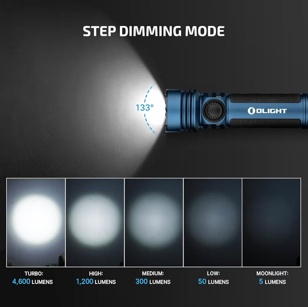 OLIGHT Seeker 4 Pro (Midnight Blue Cool White)