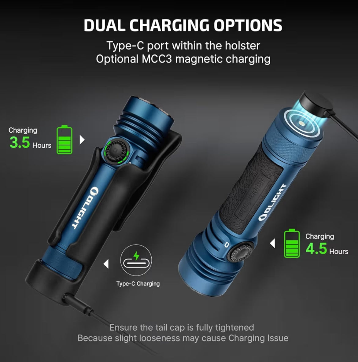 OLIGHT Seeker 4 Pro (Midnight Blue Cool White)