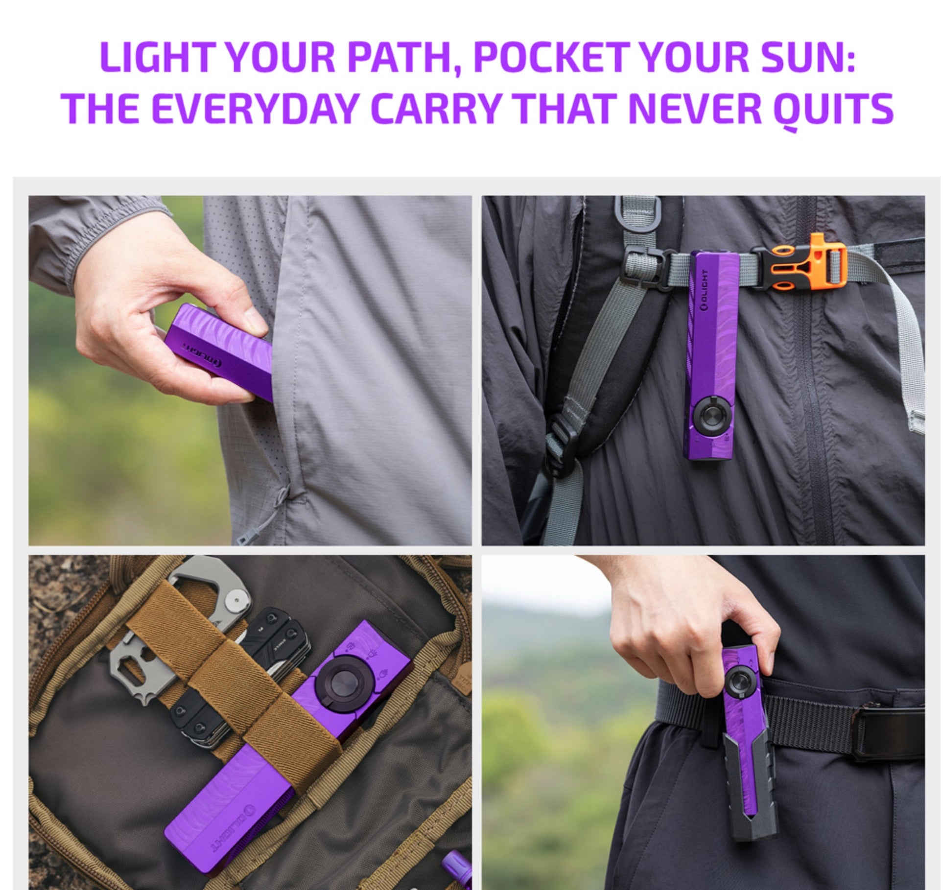 OLIGHT ArkPro (Nebula Violet)