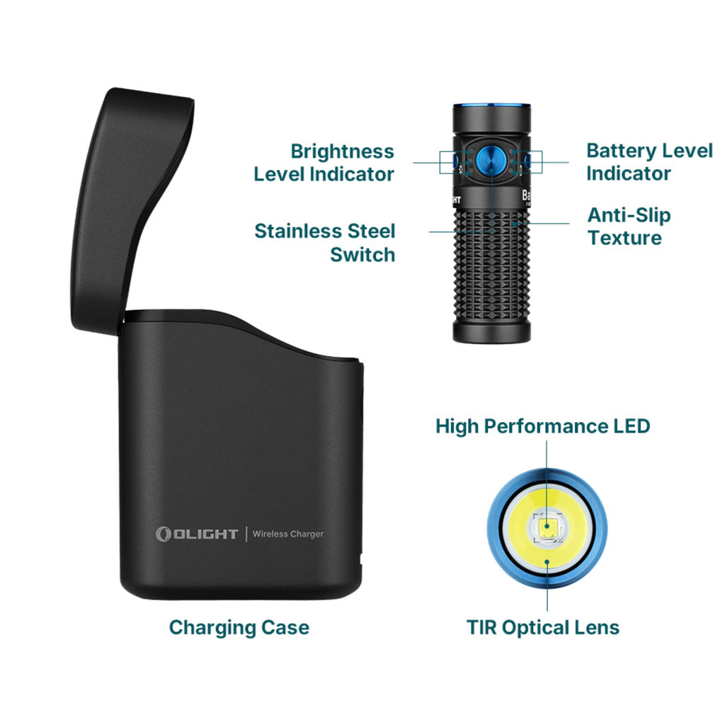 OLIGHT Baton 4 Premium  (Black)
