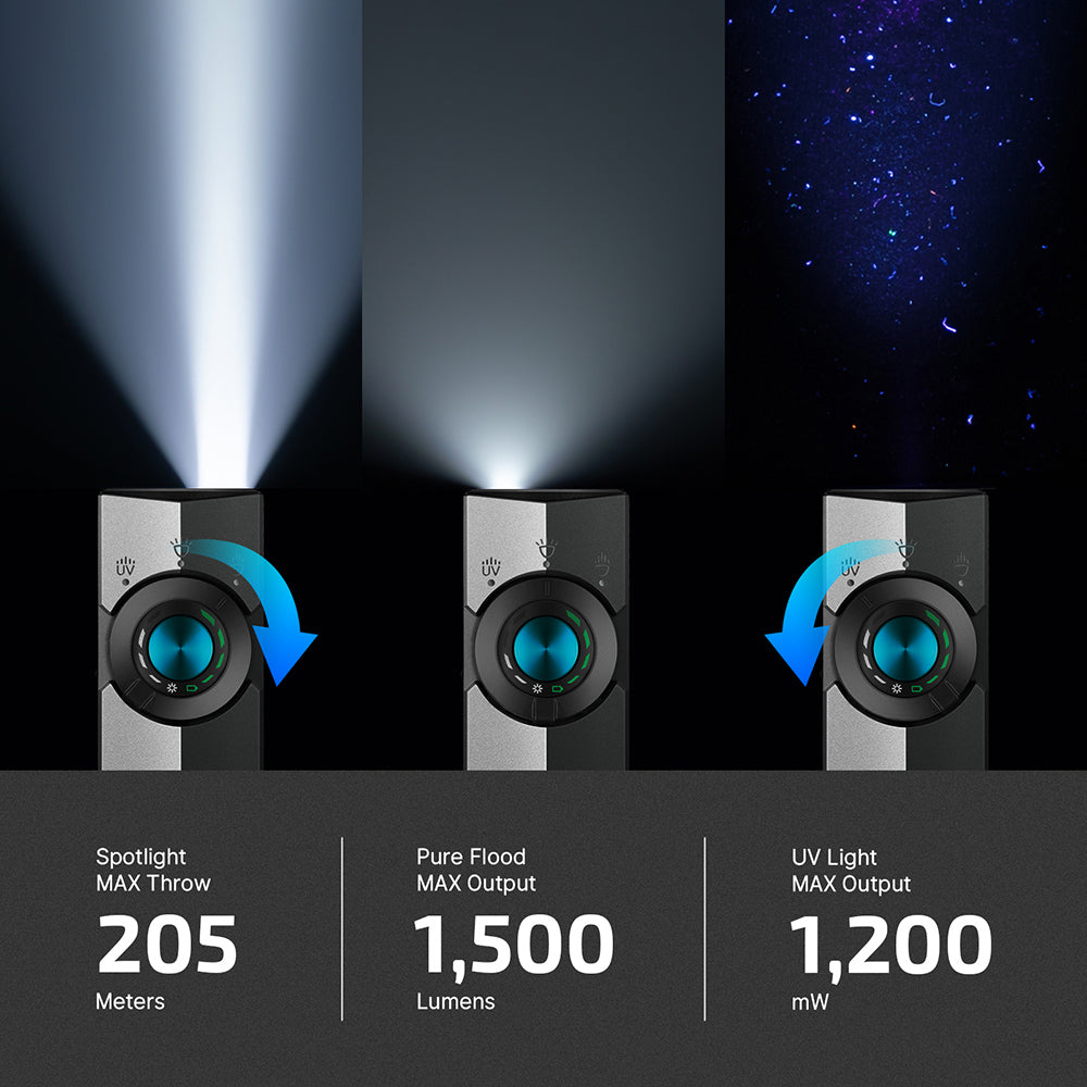 OLIGHT ArkPro (Dual Tone Silver Graphite CW)