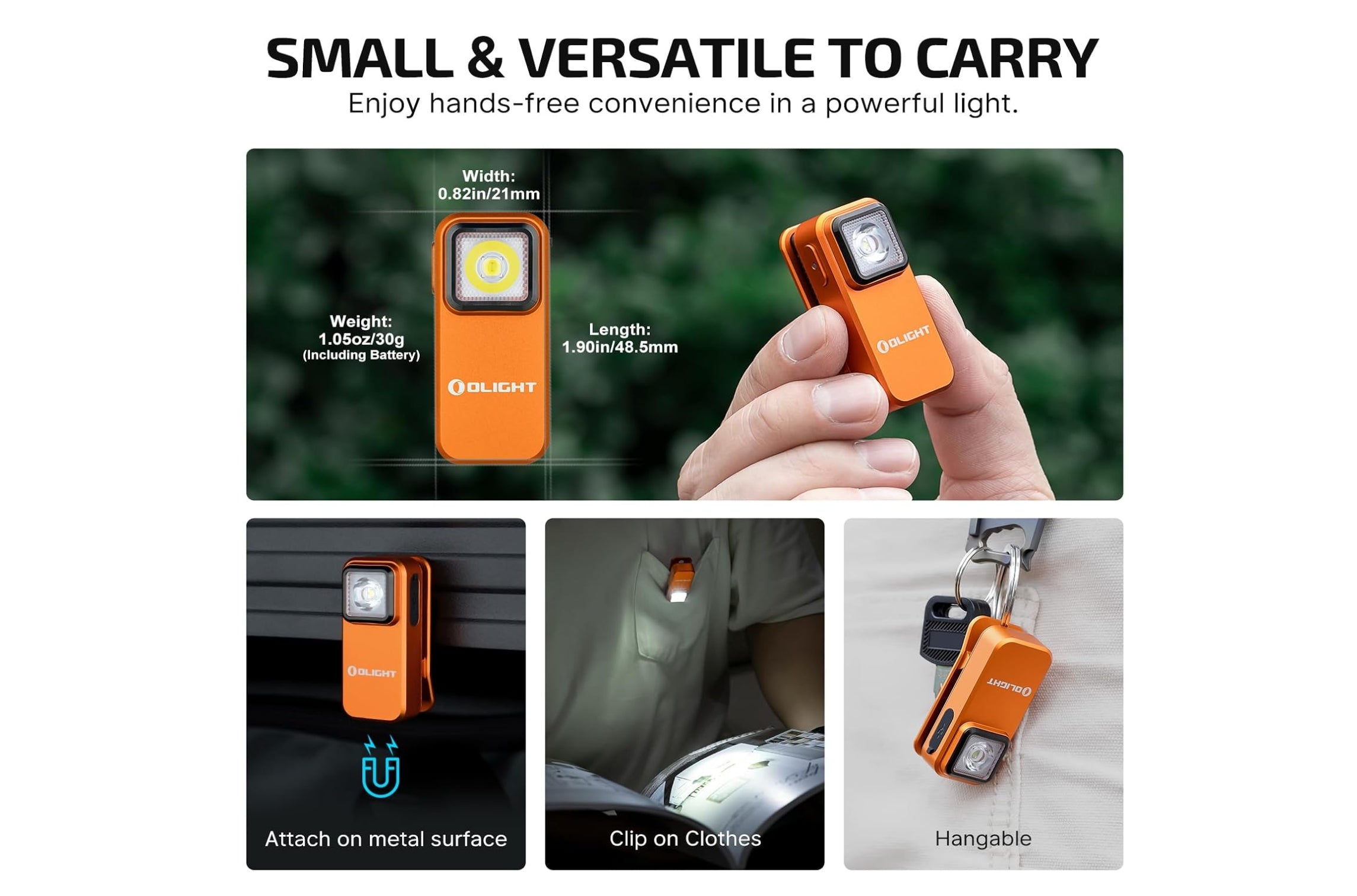 OLIGHT Oclip EDC  (Orange)