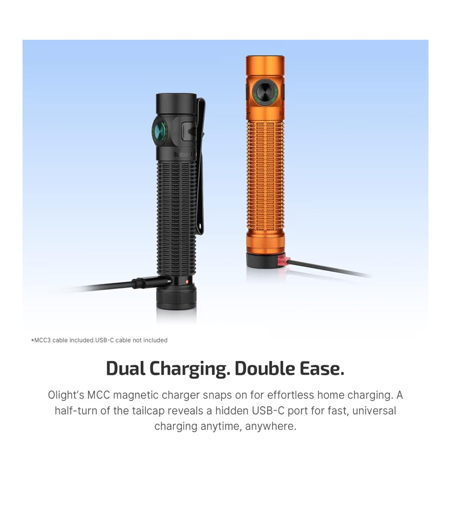 OLIGHT Baton 4 Pro (Orange)