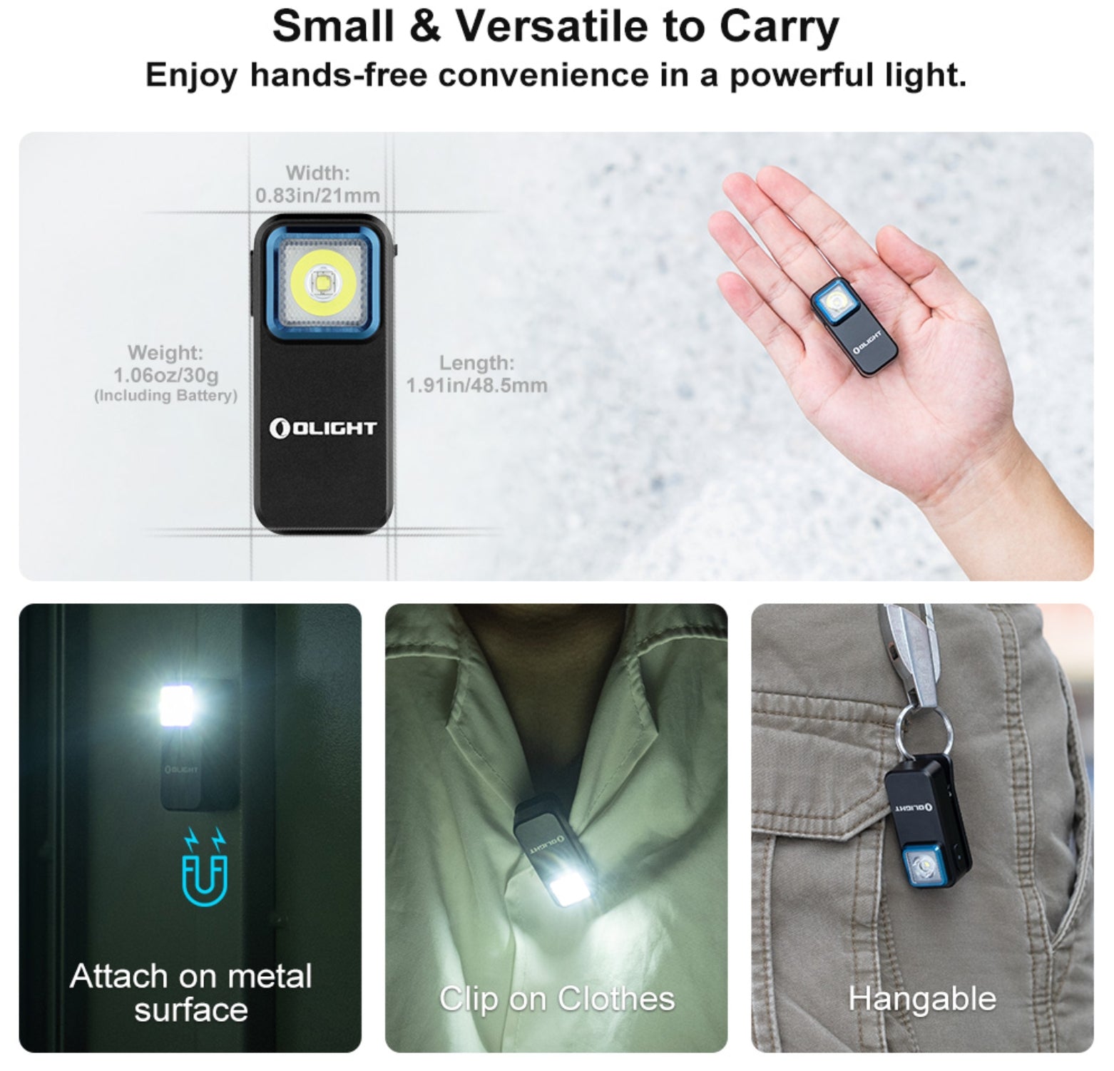 OLIGHT Oclip EDC (Black)