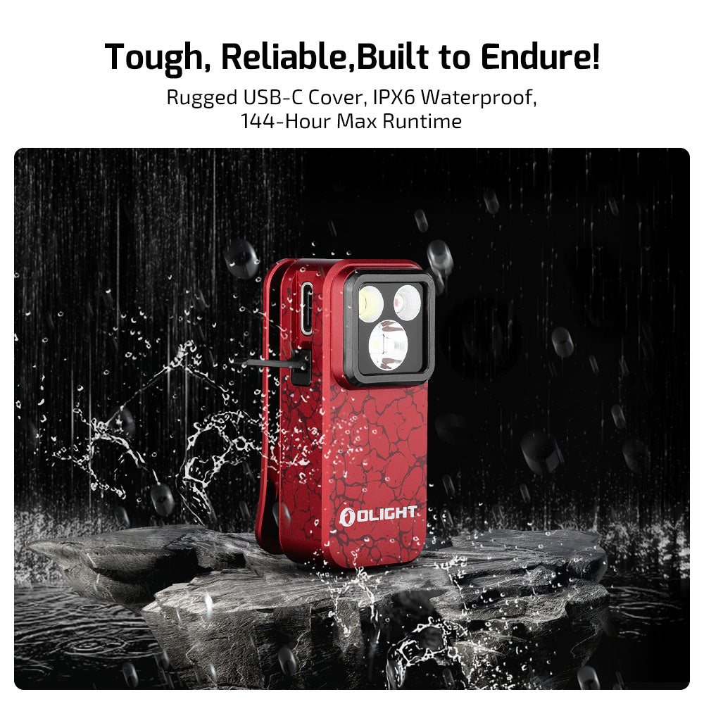 OLIGHT Oclip Pro EDC (Molten Lava)