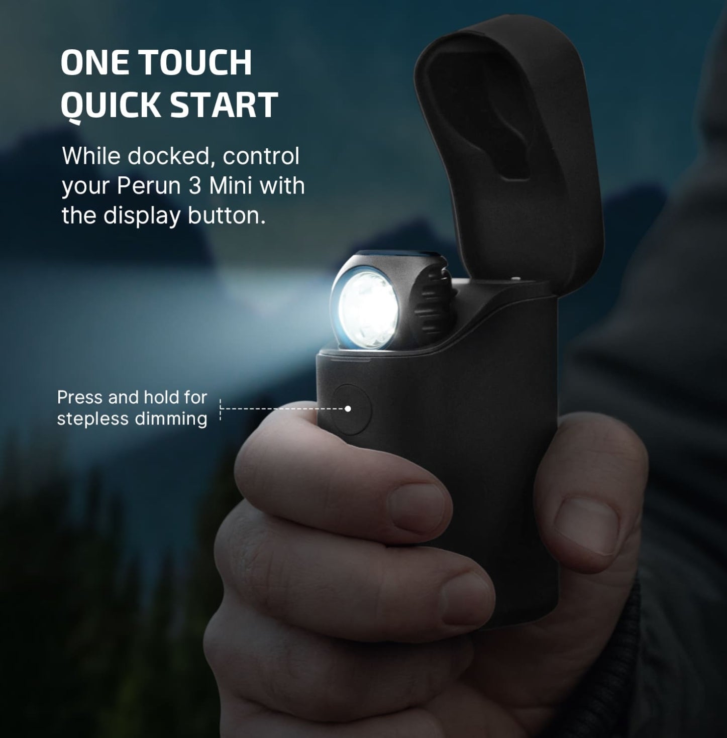 OLIGHT Perun 3 Mini Premium Headlamp (Black)