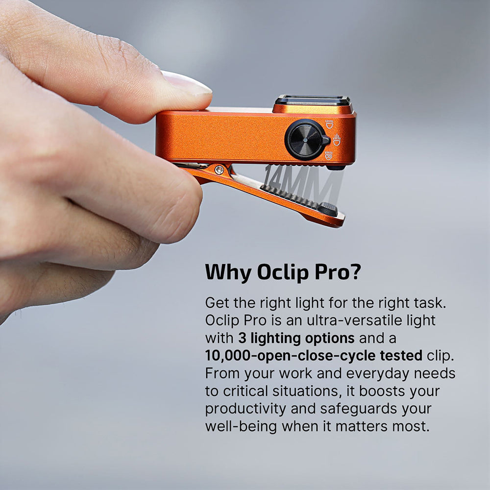 OLIGHT Oclip Pro EDC (Orange)