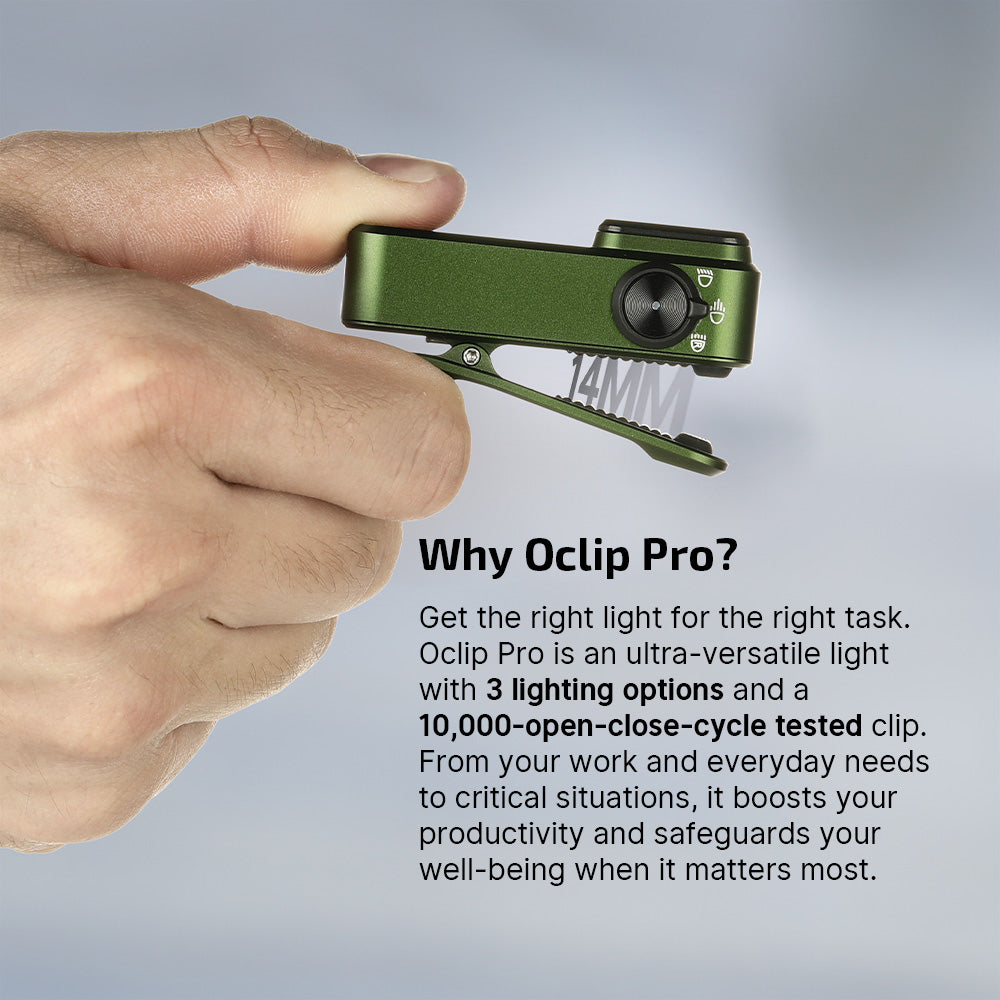 OLIGHT Oclip Pro EDC (OD Green)