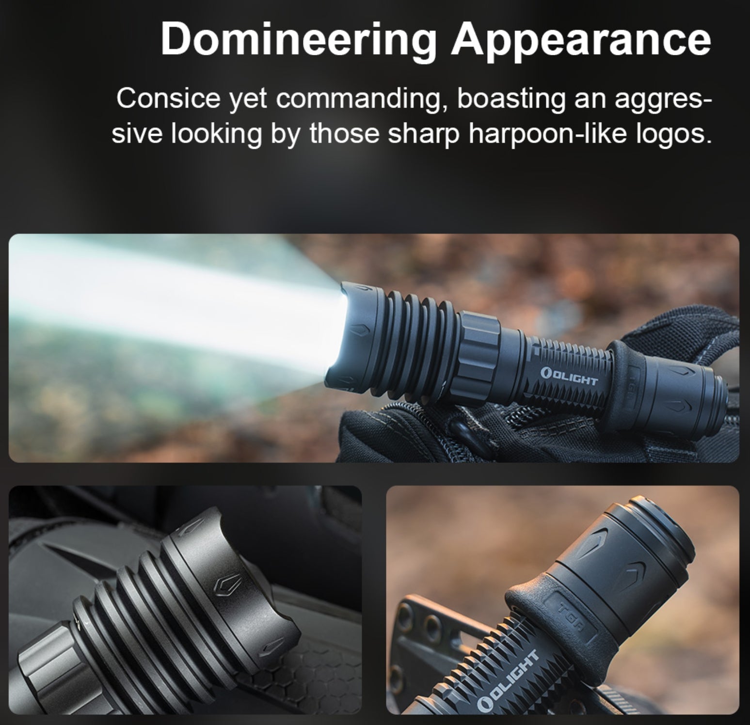 OLIGHT Warrior X 4 2,600 High Lumens (Black)
