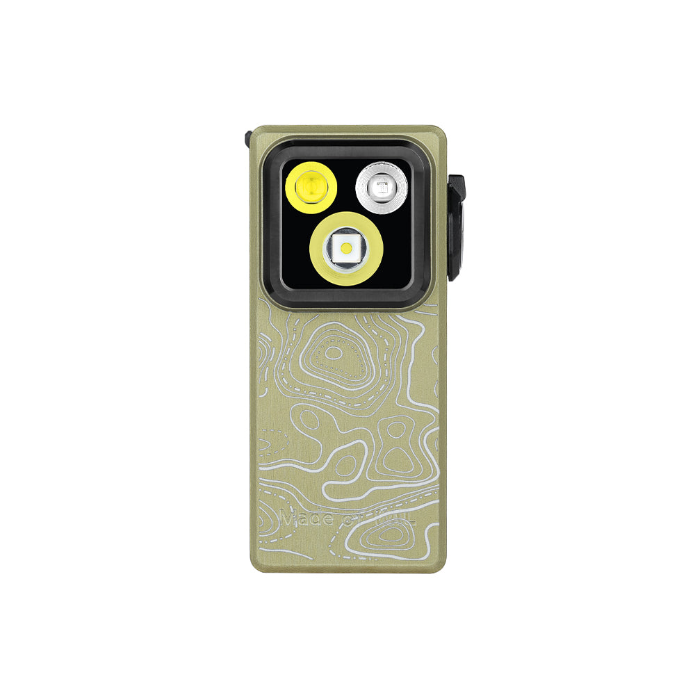 OLIGHT Oclip Ultra EDC (Olive TOPO)