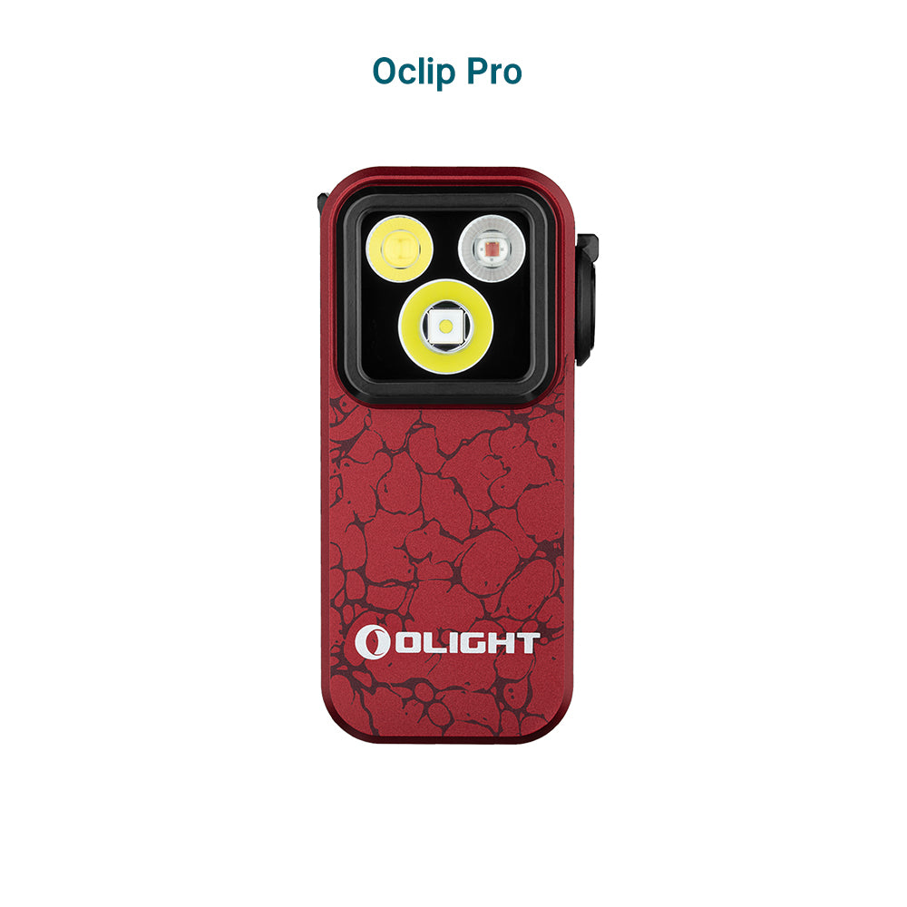 OLIGHT Oclip Pro EDC (Molten Lava)