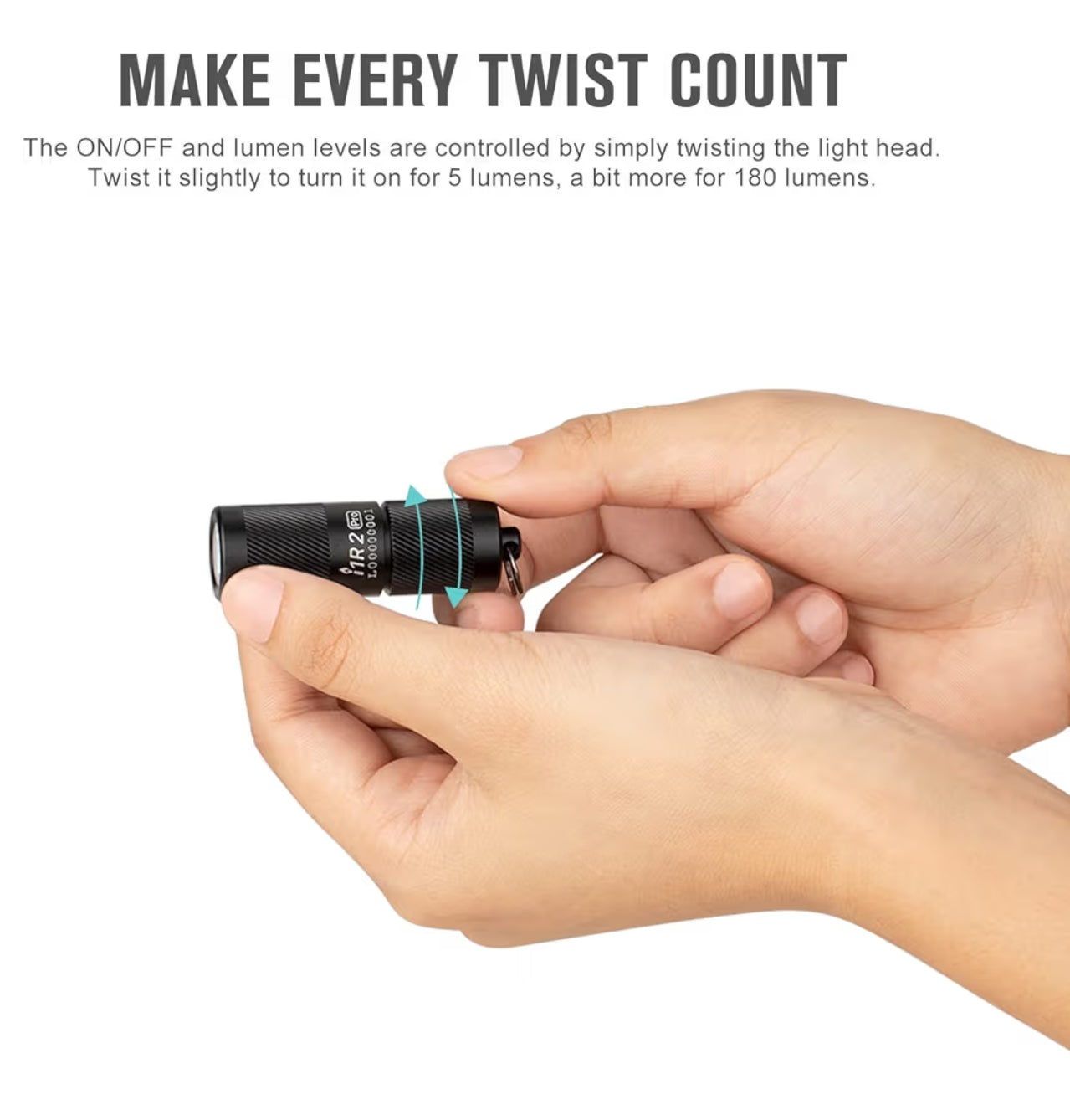 OLIGHT i1R 2 Pro (Black)