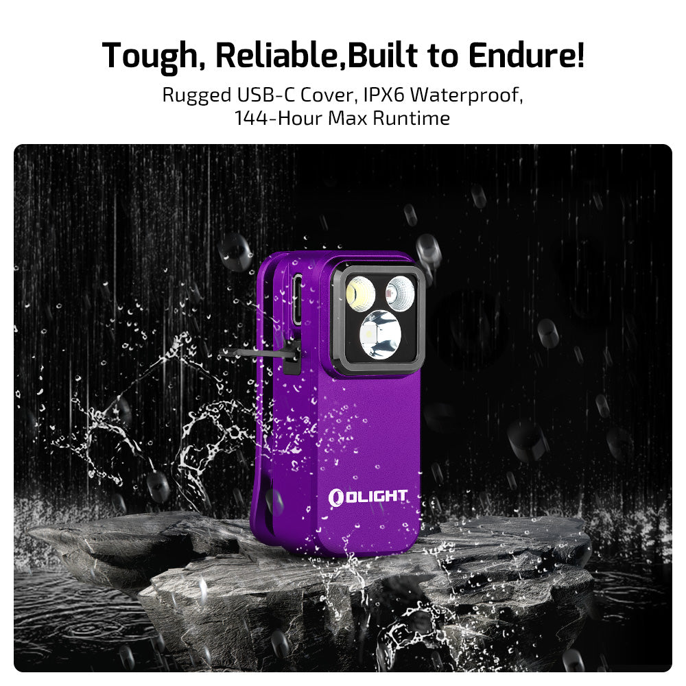 OLIGHT Oclip Pro EDC (Purple)