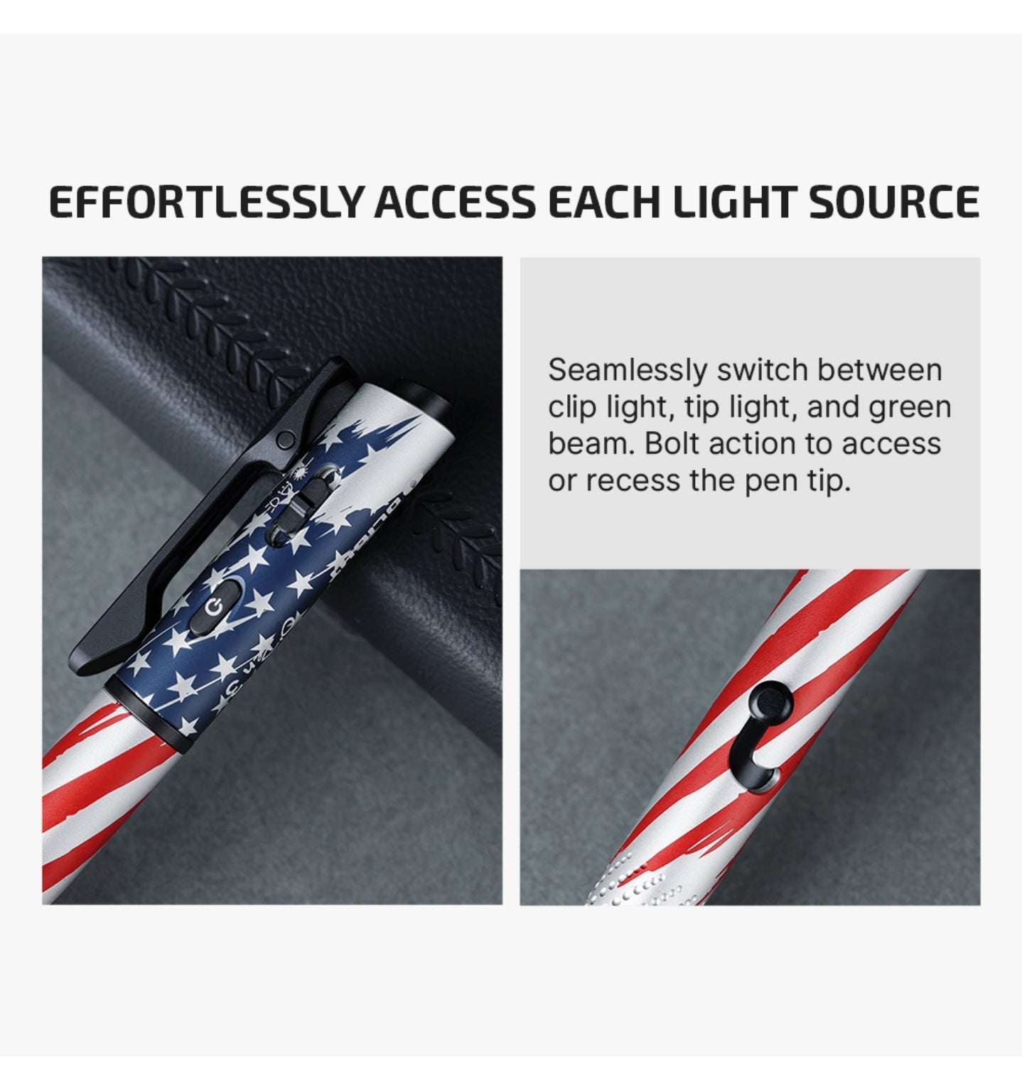 OLIGHT O'Pen 3 (Stars and Stripes Edition)