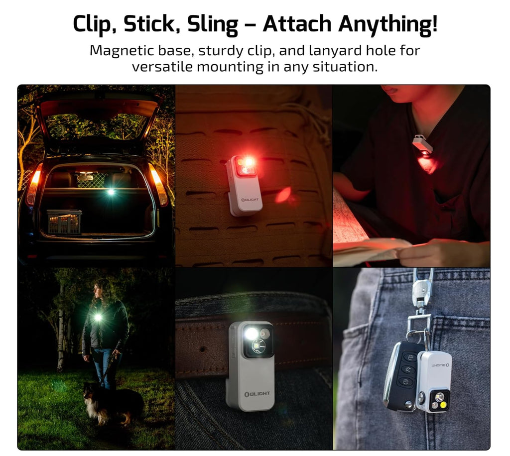 OLIGHT Oclip Pro EDC (White)