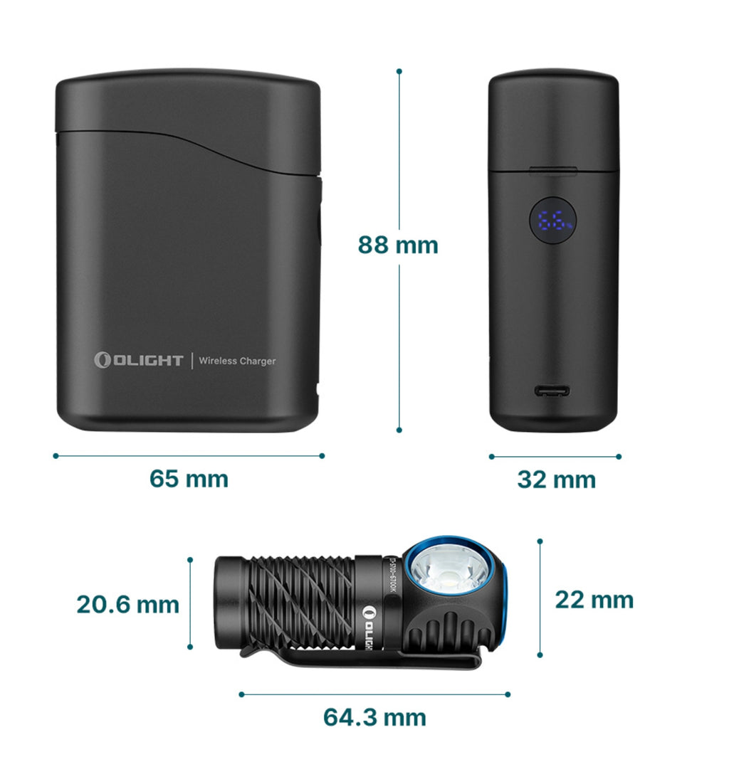 OLIGHT Perun 3 Mini Premium Headlamp (Black)