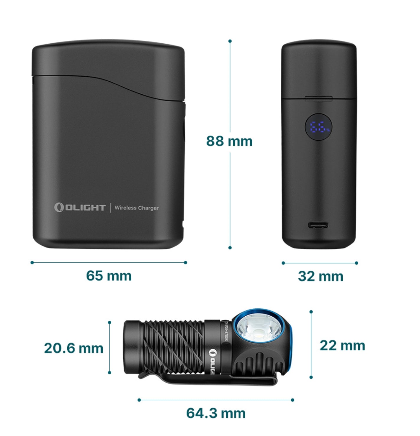 OLIGHT Perun 3 Mini Premium Headlamp (Black)