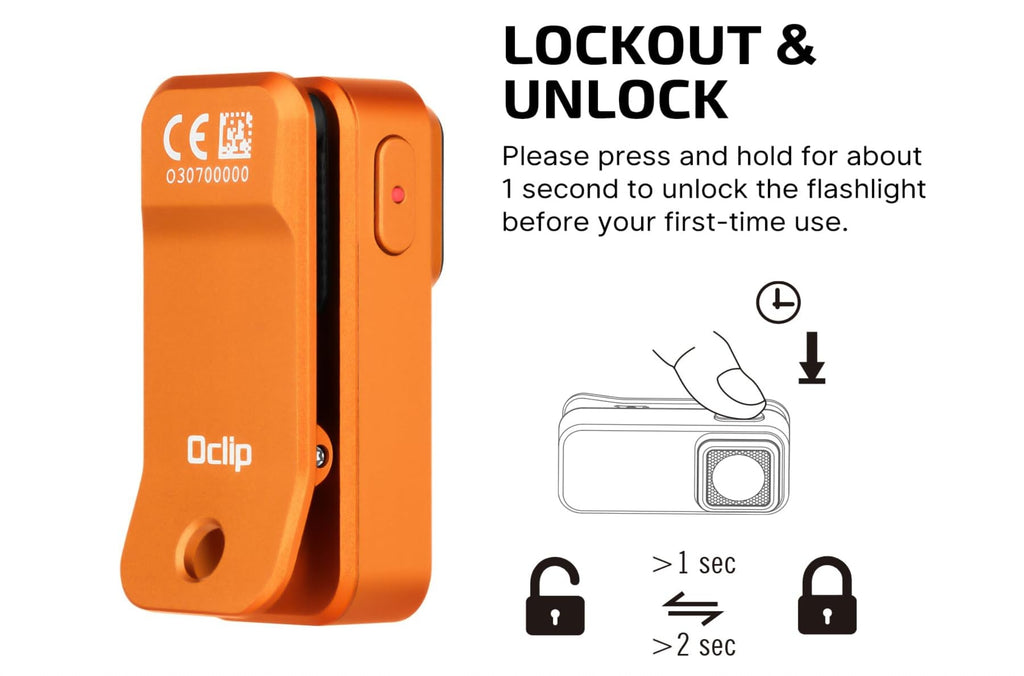 OLIGHT Oclip EDC  (Orange)
