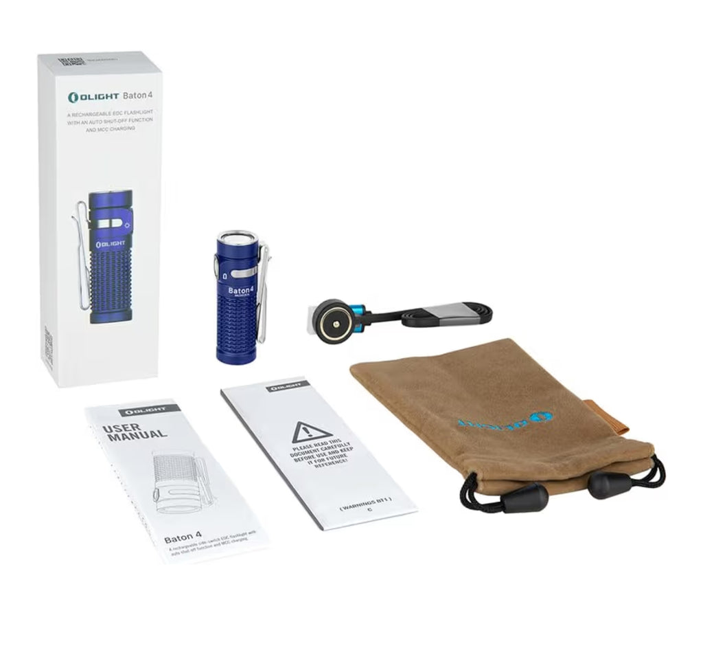 OLIGHT Baton 4 EDC (Regal Blue)