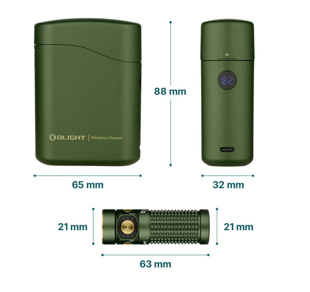 OLIGHT Baton 4 Premium  (OD Green)
