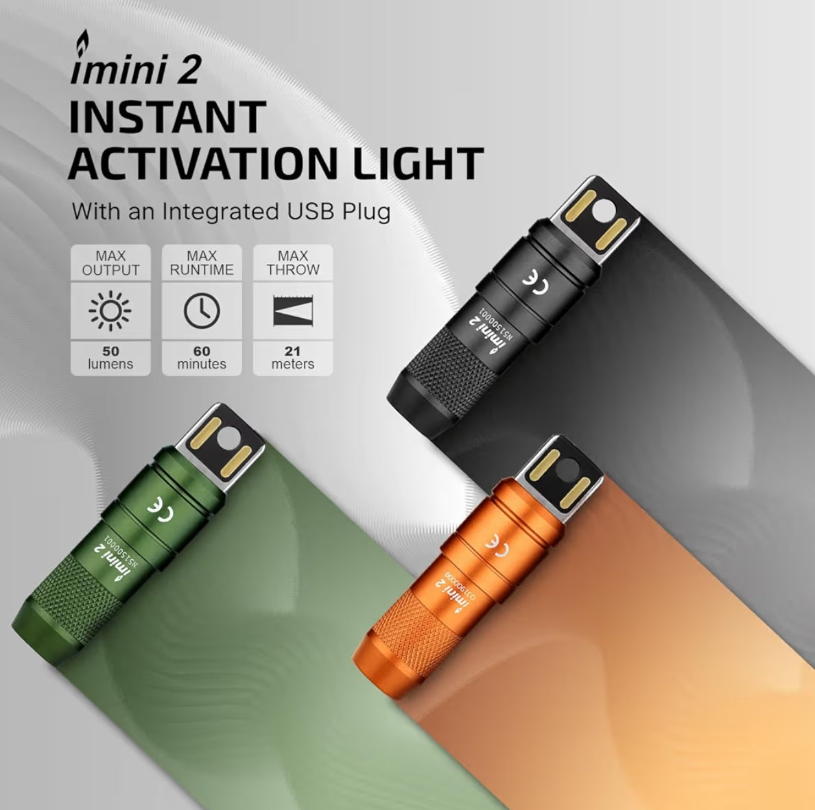 OLIGHT iMINI 2 EDC (Orange)