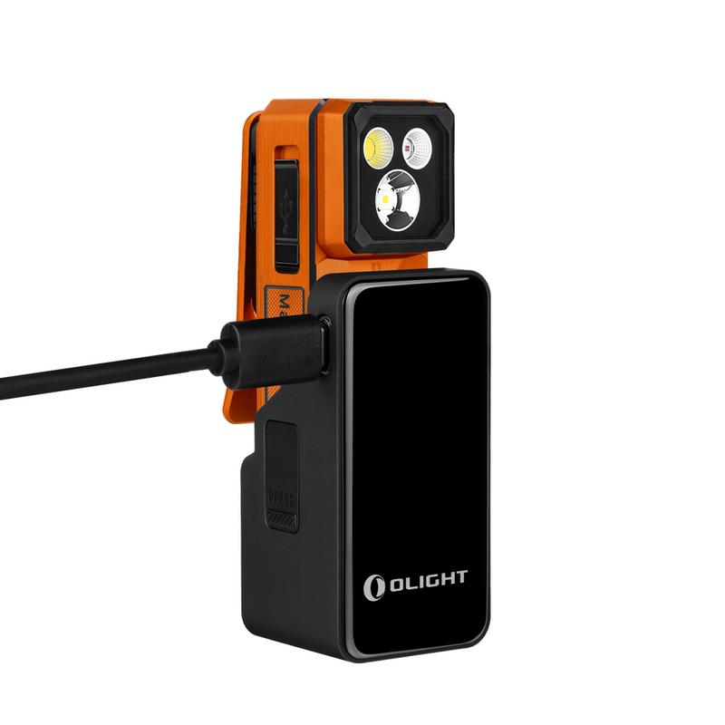 OLIGHT Oclip 2 Ultra & Premium Clip Flashlight (Amber Orange)