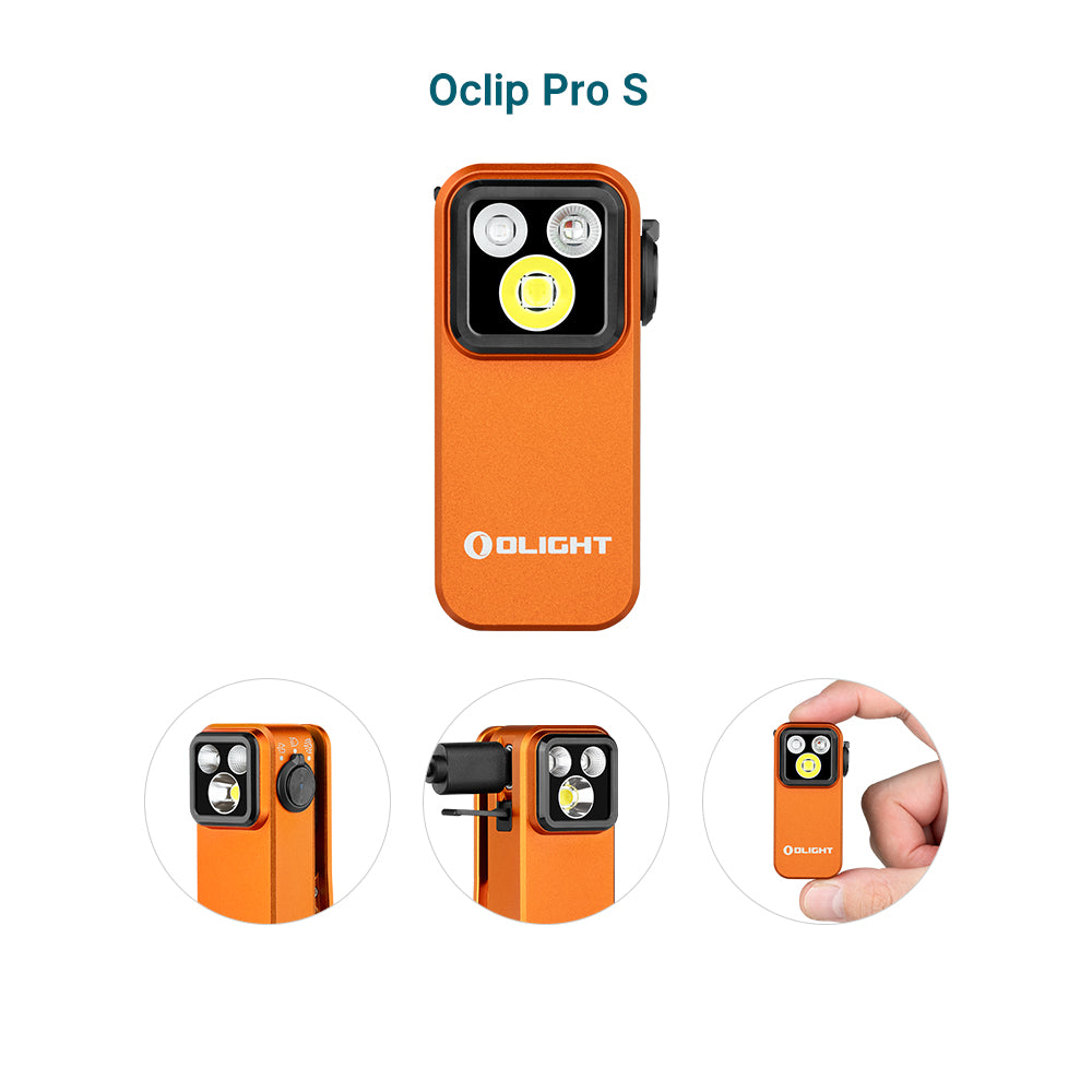 OLIGHT Oclip Pro S (Orange)